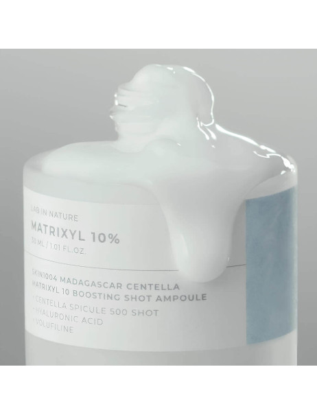 SKIN1004 Madagascar Centella Matrixyl 10 Boosting Shot Ampoule Антивозрастная сыворотка-бустер с пептидами