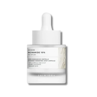 SKIN1004 Madagascar Centella Niacinamide 10 Boosting Shot Ampoule Тонізувальна сироватка-бустер з ніацинамідом