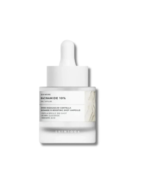 SKIN1004 Madagascar Centella Niacinamide 10 Boosting Shot Ampoule Тонизирующая сыворотка-бустер с ниацинамидом