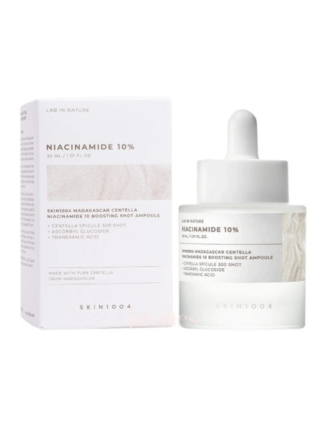 SKIN1004 Madagascar Centella Niacinamide 10 Boosting Shot Ampoule Тонизирующая сыворотка-бустер с ниацинамидом