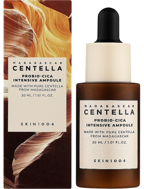 SKIN1004 Madagascar Centella Probio-Cica Intensive Ampoule Восстановительная ампульная сыворотка с пробиотиками