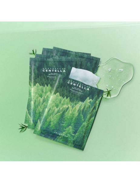 SKIN1004 Madagascar Centella Tea-Trica Relaxing Mask Успокаивающая тканевая маска с экстрактом чайного дерева
