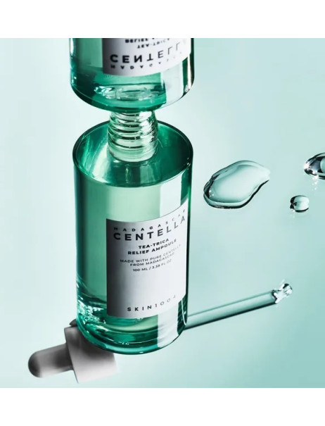 SKIN1004 Madagascar Centella Tea-Trica Relief Ampoule Заспокійлива сироватка для проблемної шкіри