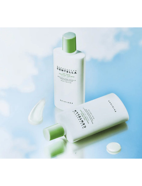 SKIN1004 Madagascar Centella Tea-Trica Soothing Sun Milk SPF50 Солнцезащитное молочко для проблемной кожи