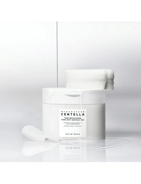 SKIN1004 Madagascar Centella Tone Brightening Dark Spot Ampoule Pad Осветительные ампульные пады для лица