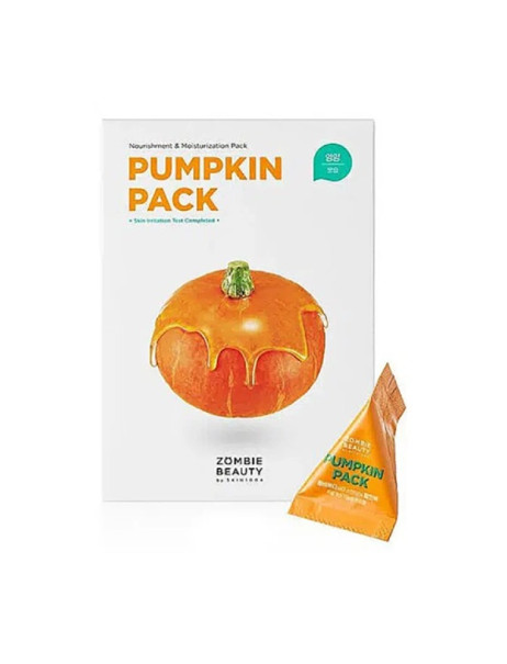 SKIN1004 Zombie Beauty Pumpkin Pack Набор питательных масок с экстрактом тыквы