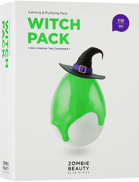 SKIN1004 Zombie Beauty Witch Pack Набір заспокійливих масок з екстрактом зеленого чаю