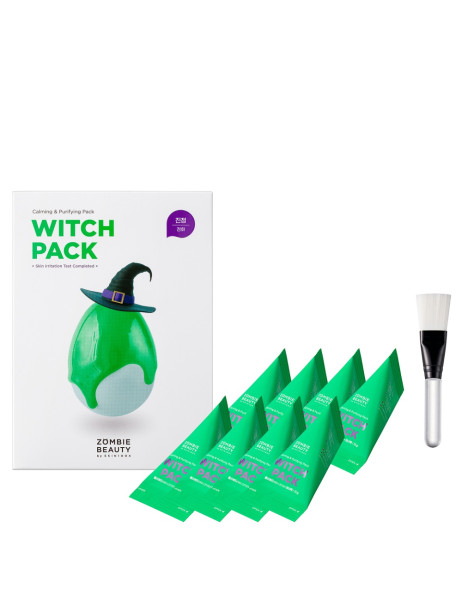 SKIN1004 Zombie Beauty Witch Pack Набір заспокійливих масок з екстрактом зеленого чаю