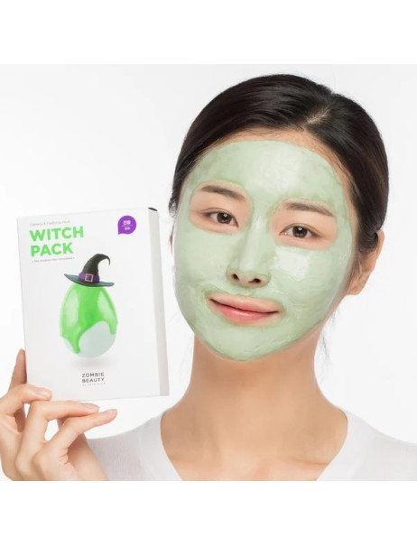 SKIN1004 Zombie Beauty Witch Pack Набір заспокійливих масок з екстрактом зеленого чаю