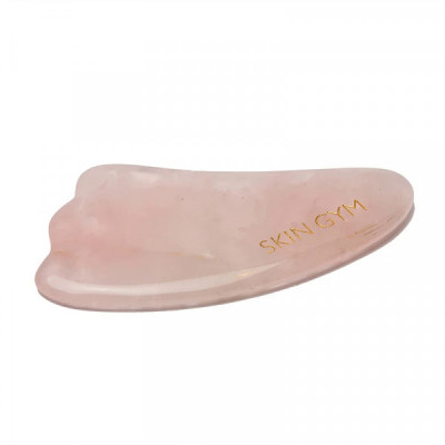 Skin Gym Rose Quartz Sculpty Guasha Claw Скребок гуаша из розового кварца в форме короны 
