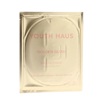 Skin Gym Youth Haus 24K Gold Face Mask Омолаживающая маска для лица с золотом