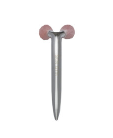 Skin Gym Rose Quartz Revi Beauty Roller Роллер з двома ребристими обертовими сферами з кристала рожевого кварцу - Написати відгук