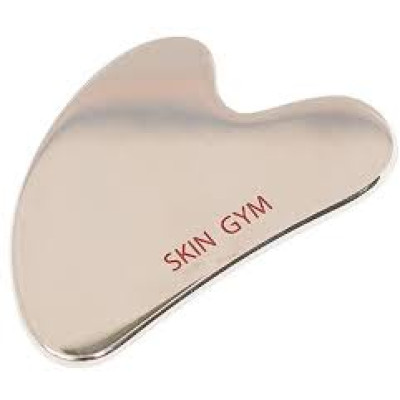 Skin Gym Cryo Stainless Steel Sculpty Heart Gua Sha Tool Скребок гуаша из нержавеющей стали