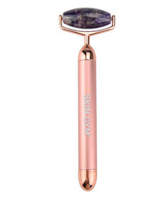 Skin Gym Amethyst Quartz Vibrating Lift & Contour Beauty Roller Вібруючий аметистовий ролер для обличчя - Написати відгук
