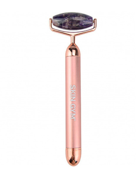 Skin Gym Amethyst Quartz Vibrating Lift & Contour Beauty Roller Вібруючий аметистовий ролер для обличчя