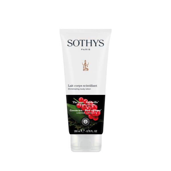 Sothys Shimmering Body Lotion Лосьйон для тіла з ефектом сяйва зелений чай та червона смородина