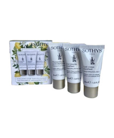 Sothys Body Promo Box Набір мініатюр для догляду за тілом та волоссям лимон та петитгрейн - Написати відгук