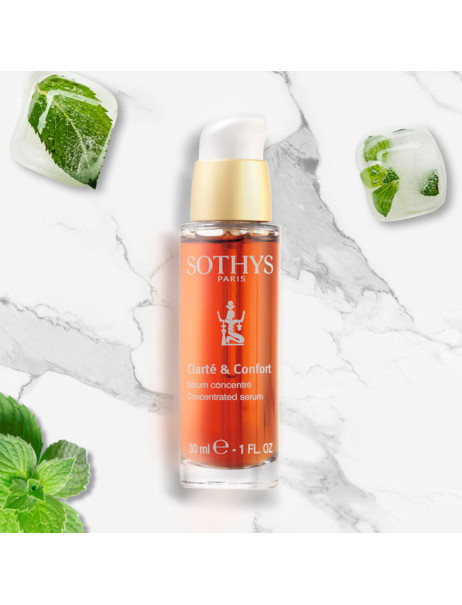 Sothys Clarte & Confort Concentrated Serum Сироватка для зміцнення та захисту судин
