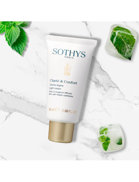 Sothys Clarte & Confort Light Cream Крем легкий для жирної шкіри та шкіри з куперозом