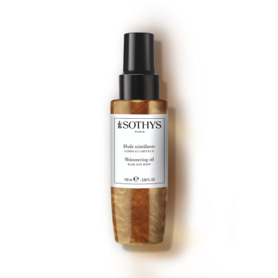 Sothys Hair And Body Shimmering Oil Перламутрова олія для тіла та волосся 