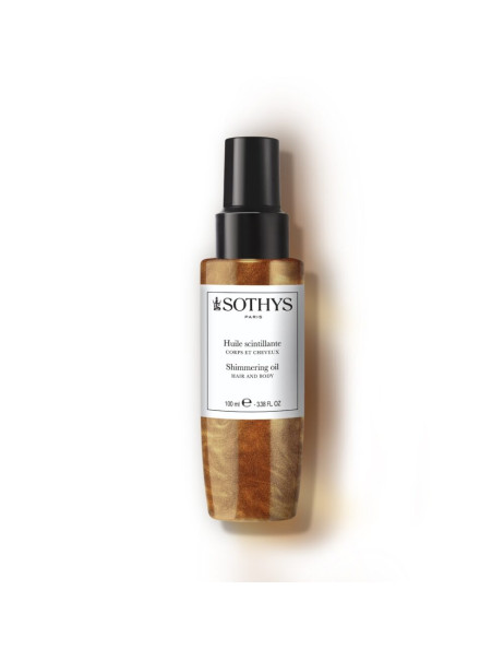 Sothys Hair And Body Shimmering Oil Перламутрова олія для тіла та волосся