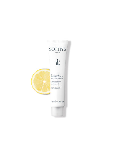 Sothys Mask Exfoliant 2-in-1 Lemon & Aonori Algae Маска-ексфоліант 2-в-1 лимон-водорості Аонорі