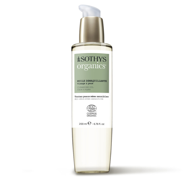 Sothys Organics Cleansing Oil Мультифункціональна очищувальна олія для обличчя 