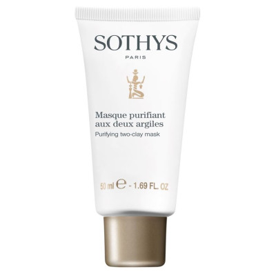 Sothys Purifying Two Clay Mask Активна себорегулююча очищуюча маска 
