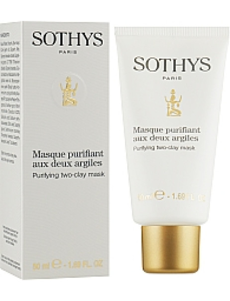 Sothys Purifying Two Clay Mask Активна себорегулююча очищуюча маска
