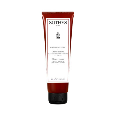Sothys Shower Cream Cherry And Lotus Крем-гель для душу з квітками вишні та лотоса