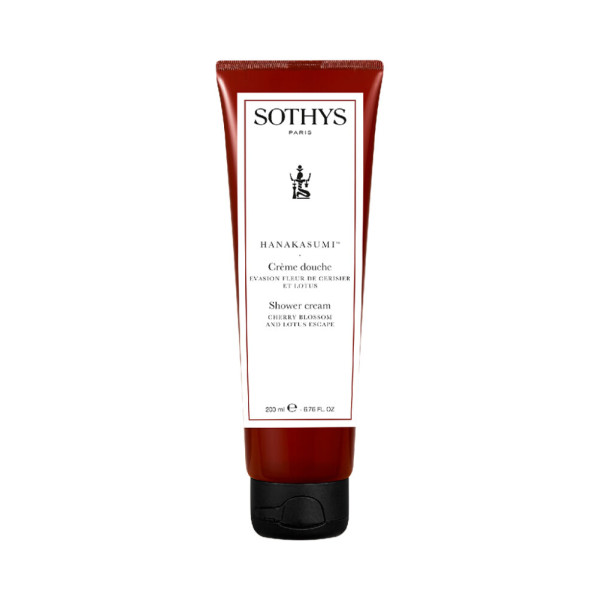 Sothys Shower Cream Cherry And Lotus Крем-гель для душу з квітками вишні та лотоса