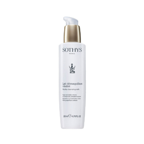 Sothys Vitality Cleansing Milk Вітамінне молочко для нормальної та комбінованої шкіри 