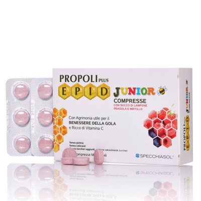 Specchiasol Propoli Plus EPID Junior 30 T Дієтична добавка Прополіс плюс ЕПІД джуніор № 30 жув. табл.
