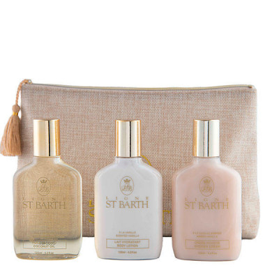 St Barth Carribean Softness Pouch Набор для тела
