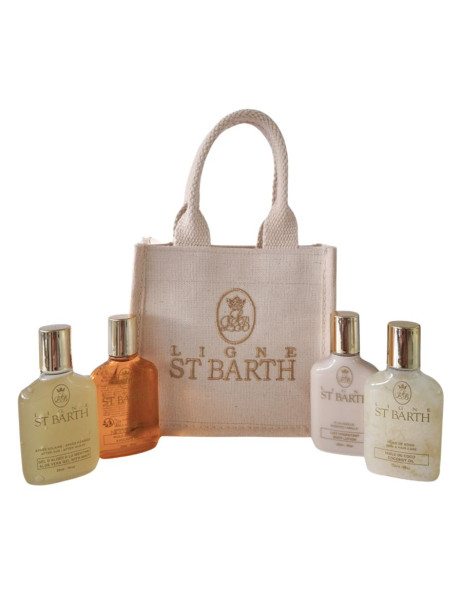 ST Barth SAC 4 Mignonettes Подарунковий набір мініатюр у стильній сумочці