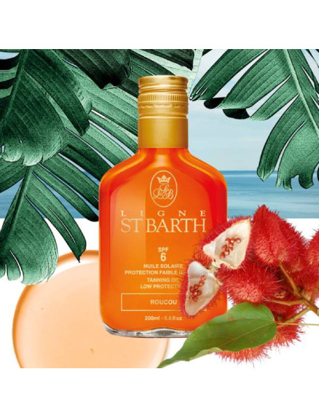 ST Barth Tanning Oil Roucou SPF 6 Олія помадного дерева з SPF 6