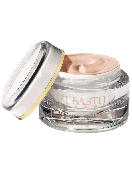 ST Barth Cream Mask With Pink Clay and Passion Fruit Крем-маска з рожевою глиною та екстрактом маракуї