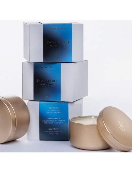 Swiss Secret Massage Candles Secret Touch Аромасвічка для масажу Таємний дотик