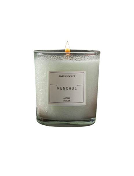 Swiss Secret Scented Candle For Home Menchul Аромасвічка для дому Менчул