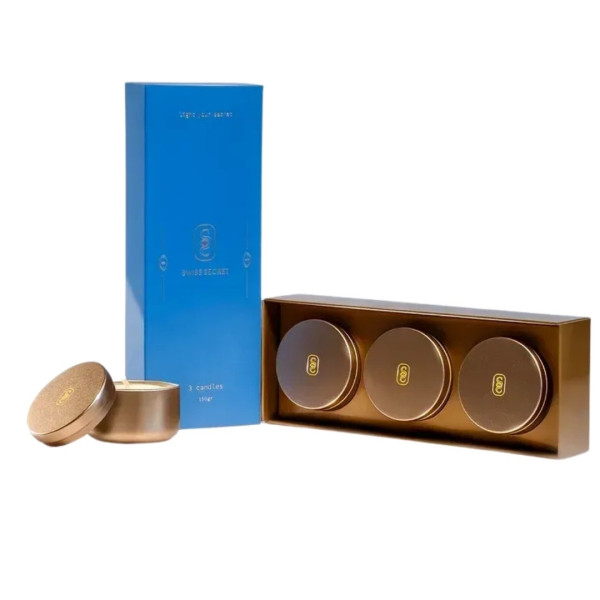 Swiss Secret Secret Touch Scented Massage Candles Set  Аромасвічки для масажу Таємний дотик