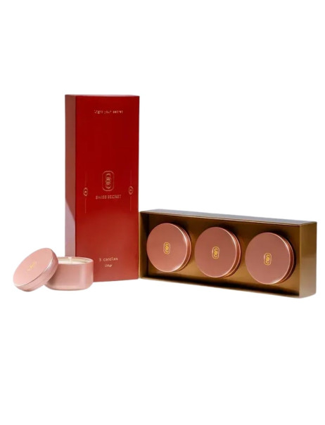 Swiss Secret Secret Filling Scented Massage Candles Set Аромасвічки для масажу Таємне наповнення