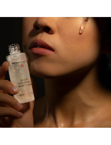 SwissGetal Golden Collagenine Infusion Serum Многофункциональная золотая сыворотка для кожи лица