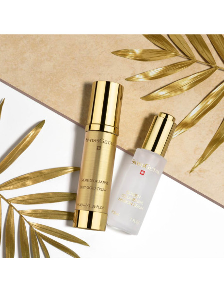 SwissGetal Silky Gold Cream Багатофункціональний золотий крем для шкіри обличчя