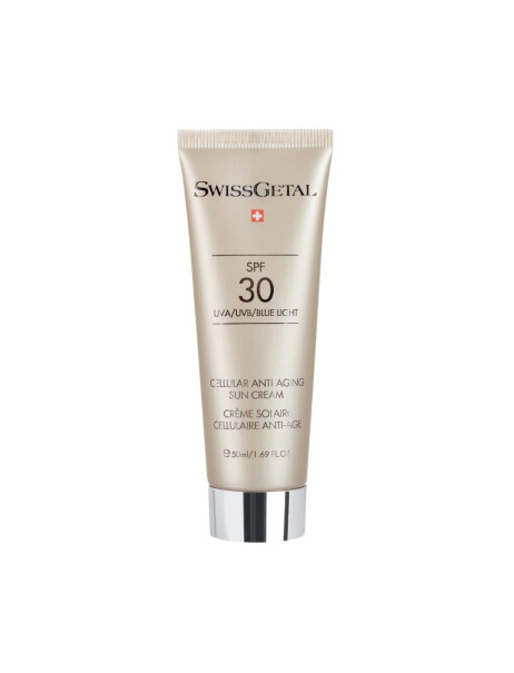 SwissGetal Cellular Anti-Aging Sun Cream SPF 30 Солнцезащитный антивозрастной крем для лица с SPF 30