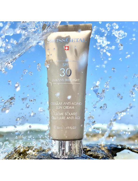SwissGetal Cellular Anti-Aging Sun Cream SPF 30 Солнцезащитный антивозрастной крем для лица с SPF 30