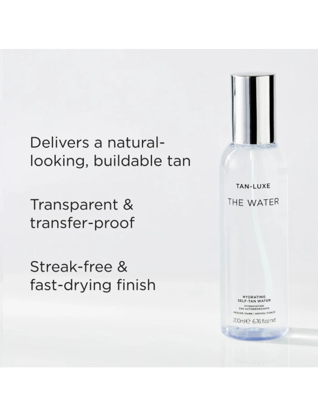 Tan-Luxe The Water Hydrating Self-Tan Water Medium/Dark Увлажняющий мост для автозагара