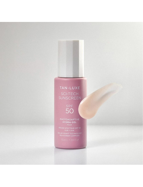 Tan-Luxe Sci-Tech Sunscreen Face Photoadaptive Hydra-Gel SPF 50 Солнцезащитный гидрогель для лица SPF 50