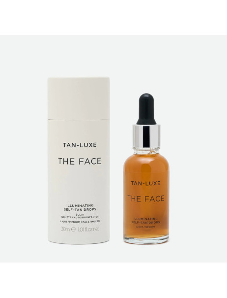 Tan-Luxe Face Illuminating Self-Tan Drops Light/Medium Капли для автозагара лица