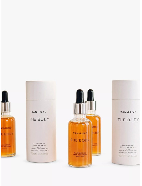 Tan-Luxe The Face Illuminating Self-Tan Drops Medium/Dark Краплі для автозасмаги обличчя