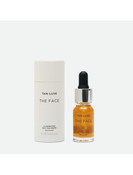 Tan-Luxe The Face Illuminating Self-Tan Drops Medium/Dark Краплі для автозасмаги обличчя